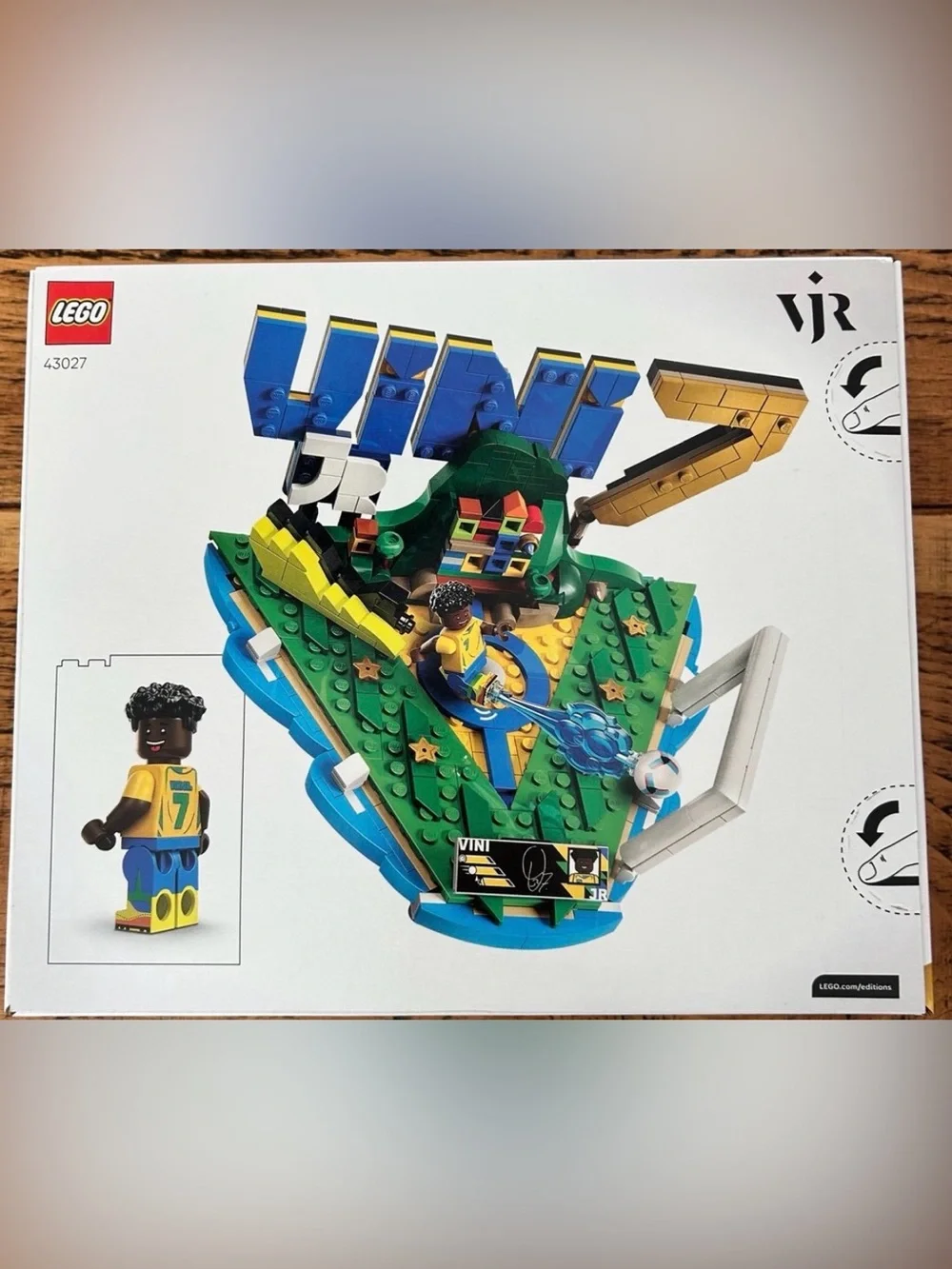 Lego Vini Jr. Soccer Highlights Kids Toy Playset - Green/Blue